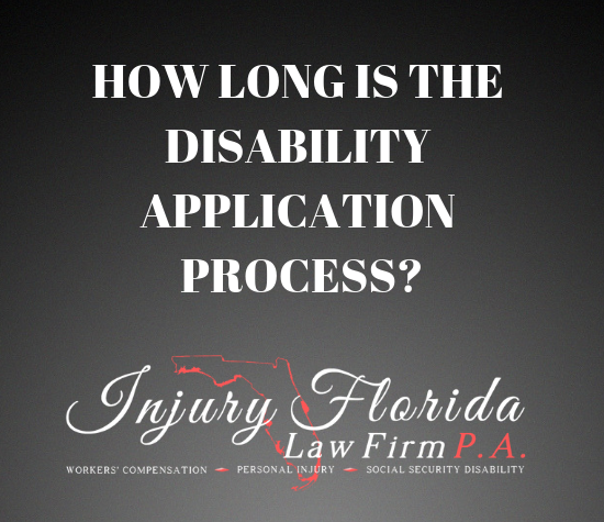 how long is the disbility application process