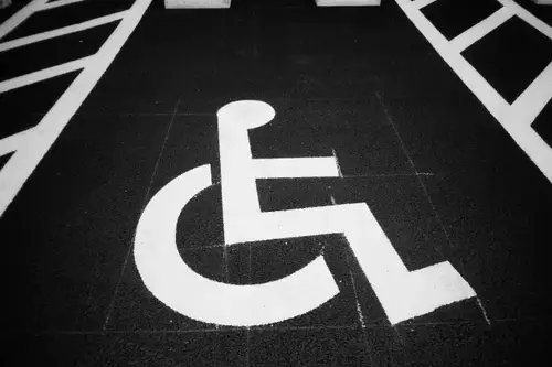 wheel chair accessable parking