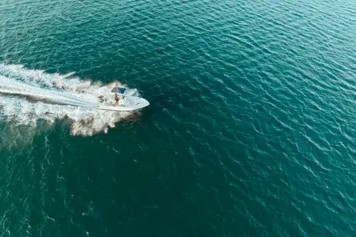 Boat on the water.