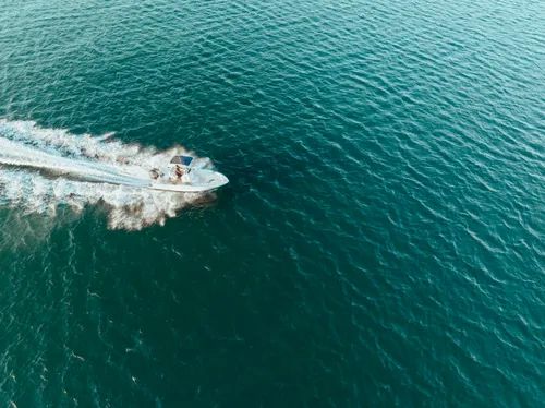 Boat on the water.